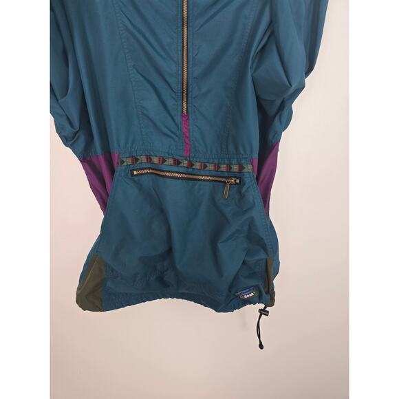 Vintage 90s L.L.Bean Colorblock Pullover Anorak Hooded Half-Zip Men’s Made USA L - Picture 9 of 12